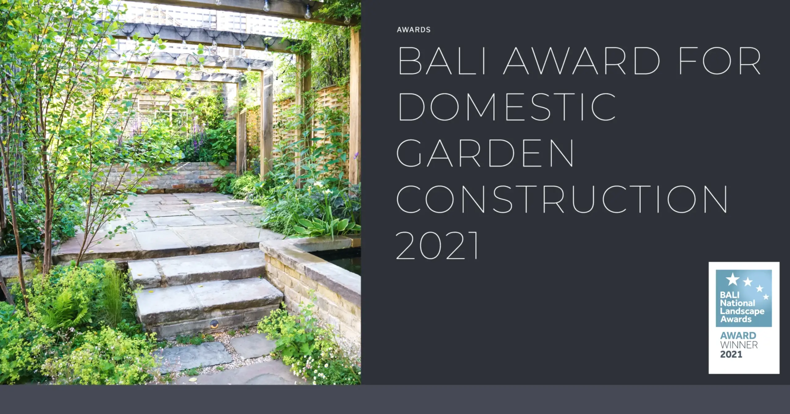 SOCIETY OF GARDEN DESIGNERS AWARD 2021