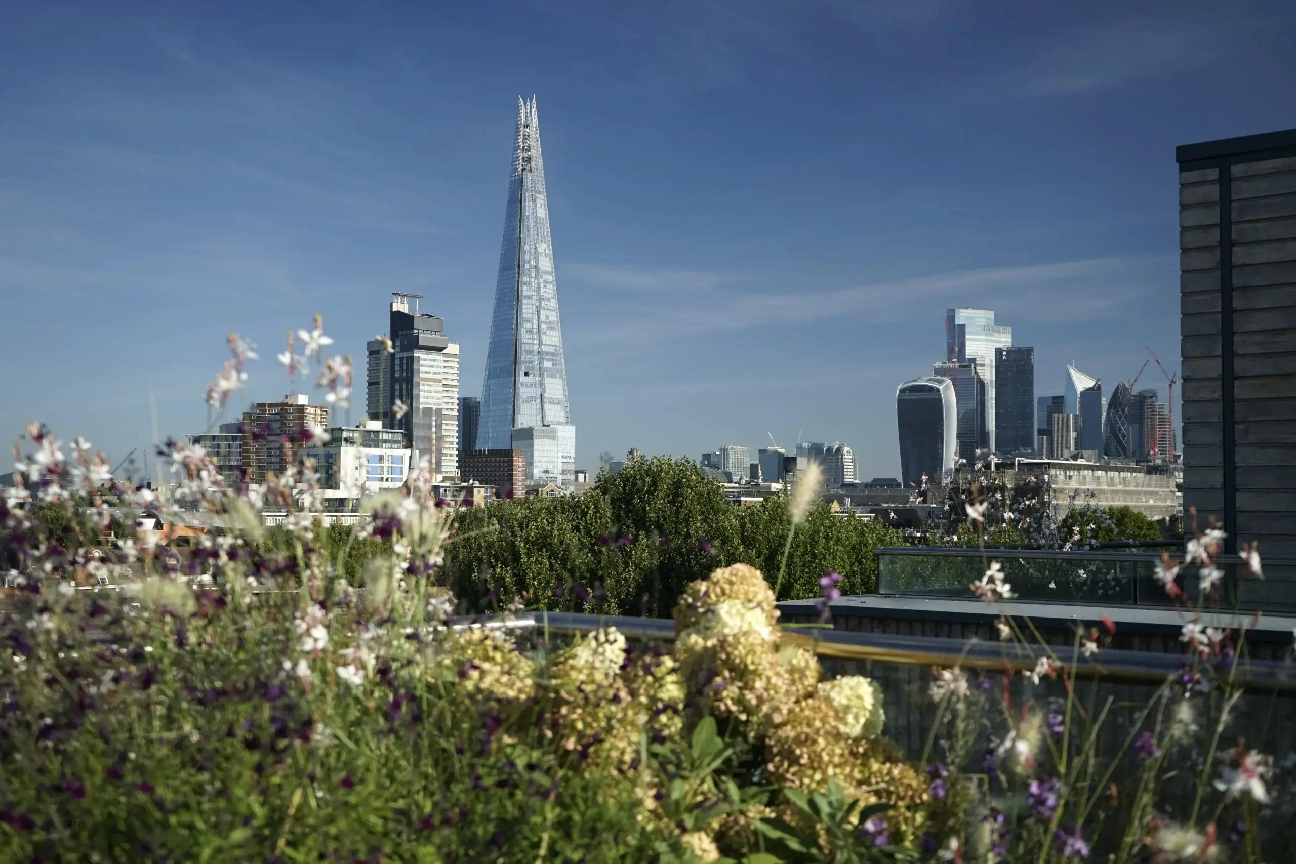 Balcony garden london