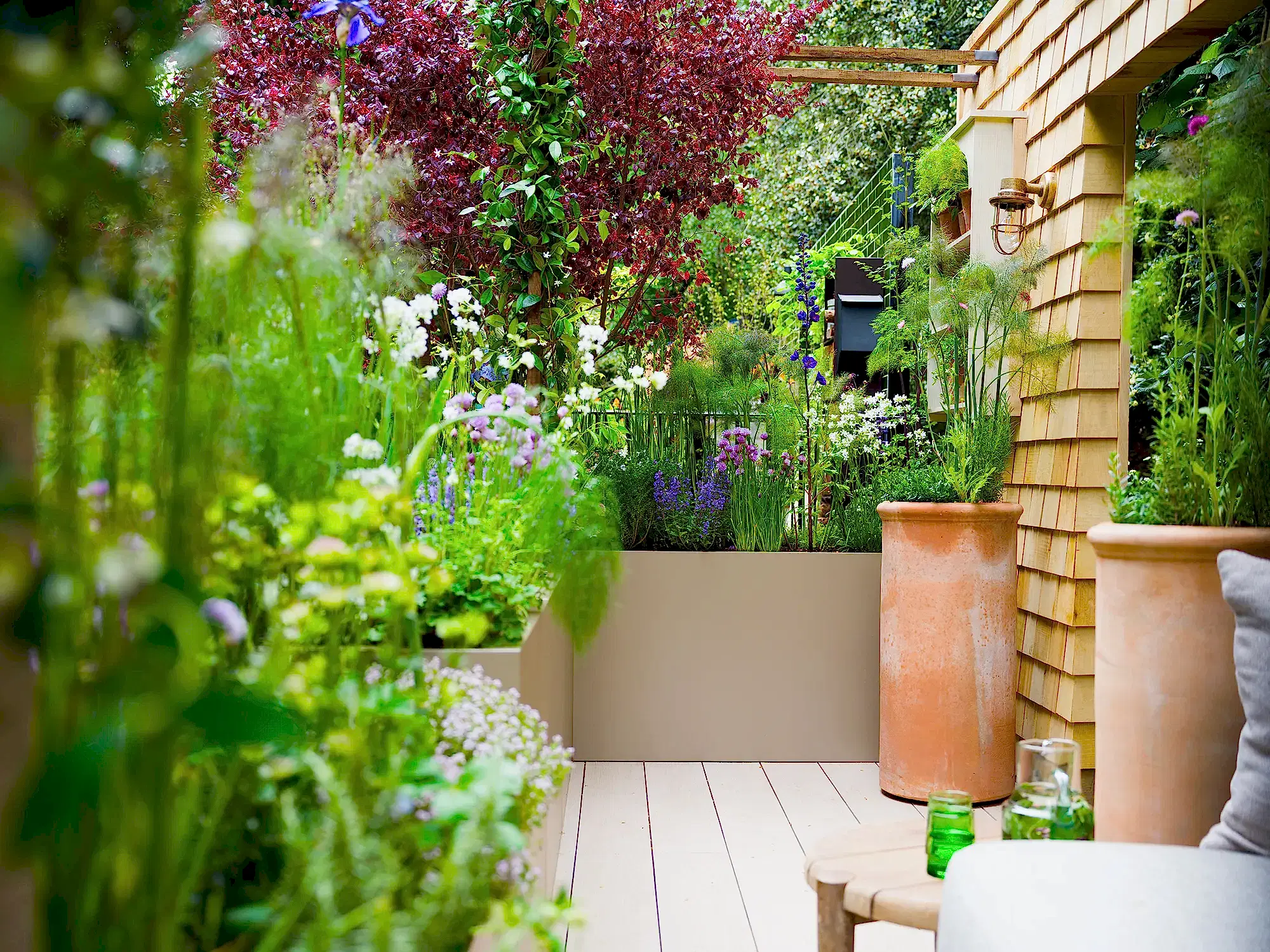 Balcony planter installation London